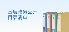 基層政務公開目錄